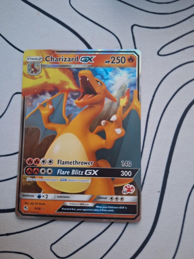 Charizard gx 9/68, Ophalen of Verzenden