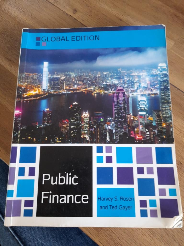 Public Finance - Rosen & Gayer - Economie Boek, Ophalen of Verzenden