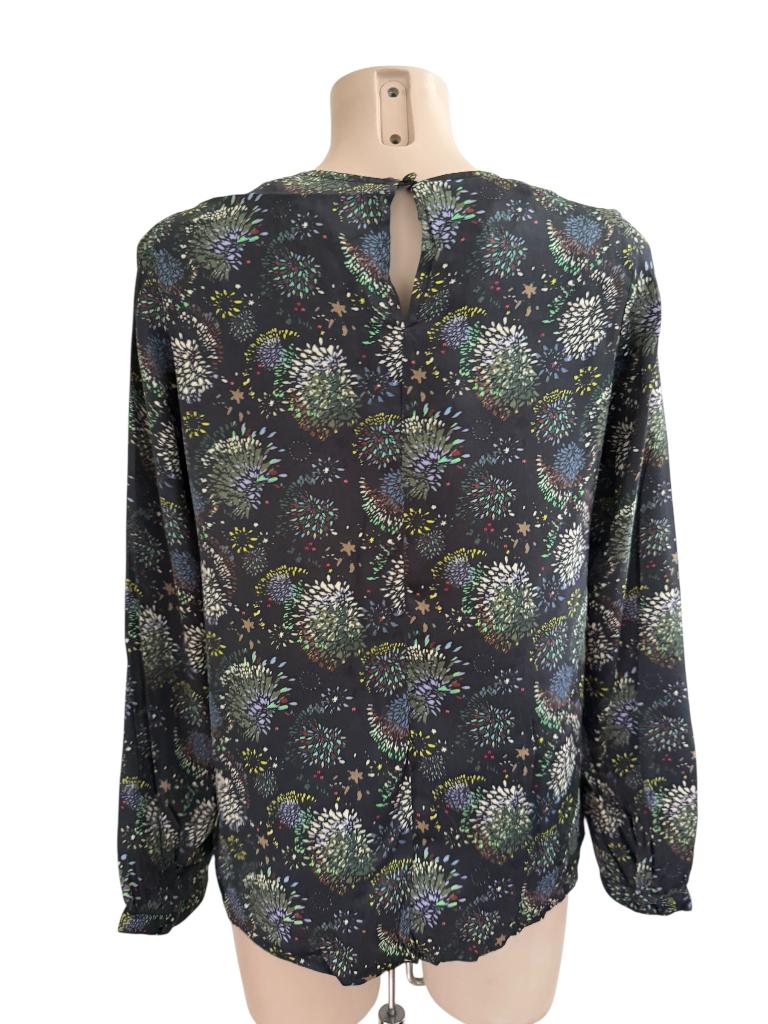 Pom Amsterdam blouse S, Maat 38/40 (M), Zwart, Ophalen of Verzenden, Zo goed als nieuw