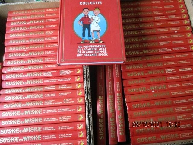 adv5306 47x suske en wiske lekturama, Eén stripboek, Ophalen, Gelezen