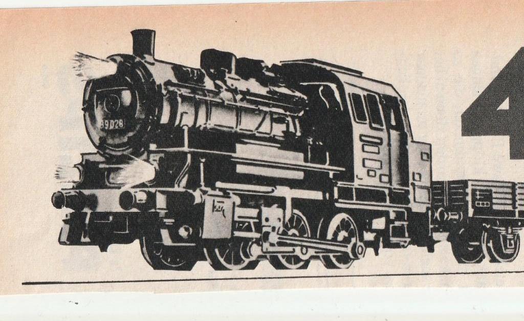 retro reclame 1964 Märklin modeltrein goederentrein trein, Verzenden, Overige typen