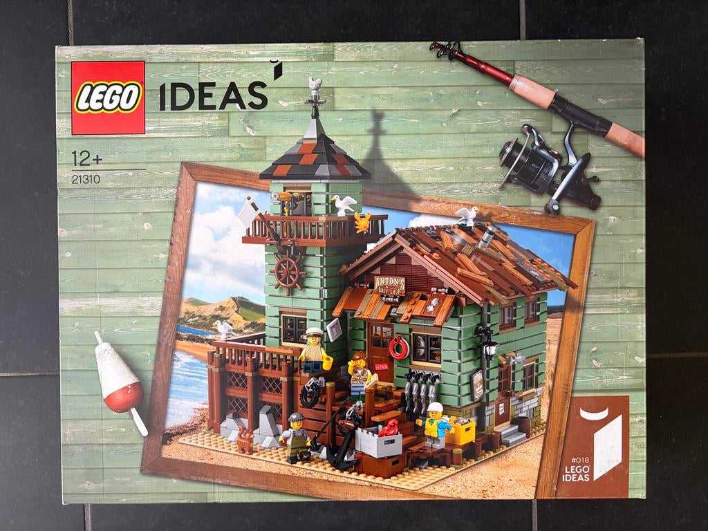 LEGO Ideas Oude Viswinkel 21310 - Nieuw in doos, Ophalen of Verzenden, Nieuw, Complete set, Lego
