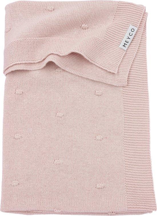 Meyco Deken Mini Knots Soft Pink, Ophalen, Nieuw, Deken