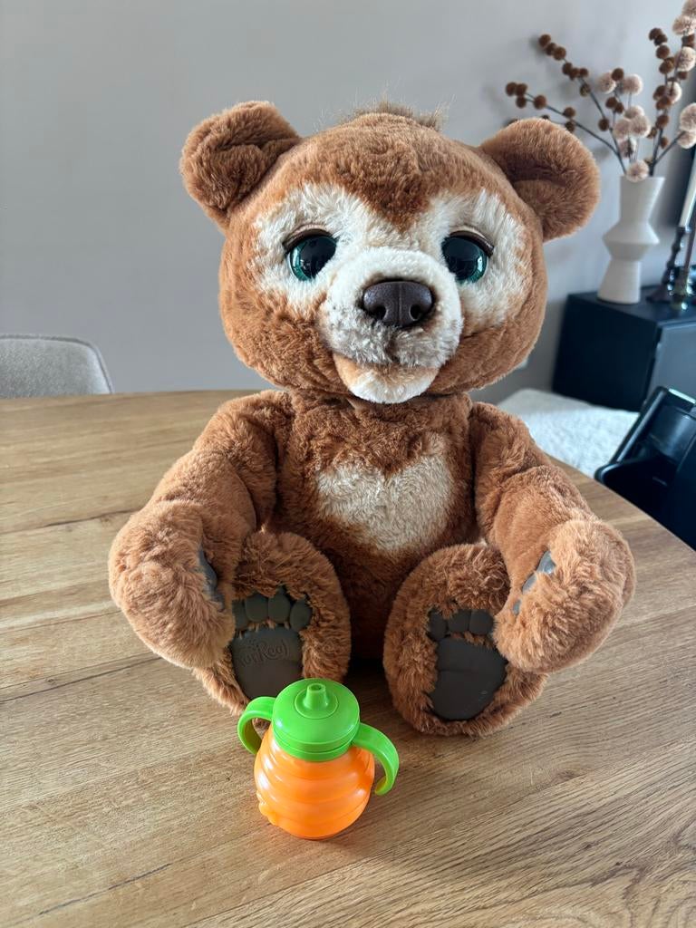 FurReal Cubby de Beer - Interactieve Knuffelbeer, Gebruikt, Overige merken, Beer, Ophalen of Verzenden