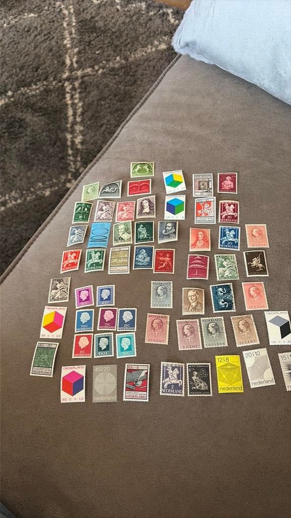 Post zegels, Ophalen, Gebruikt, Losse kaart