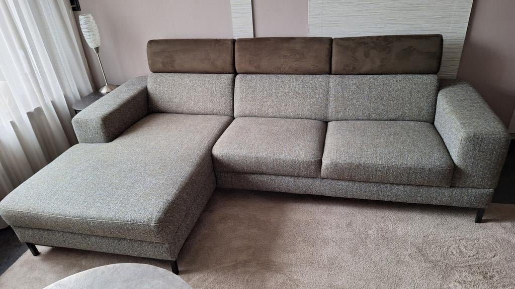 Bank zo goed als nieuwe Montel  Paasaanbieding !!! € 999,00, Ophalen, 300 cm of meer, 75 tot 100 cm, Zo goed als nieuw