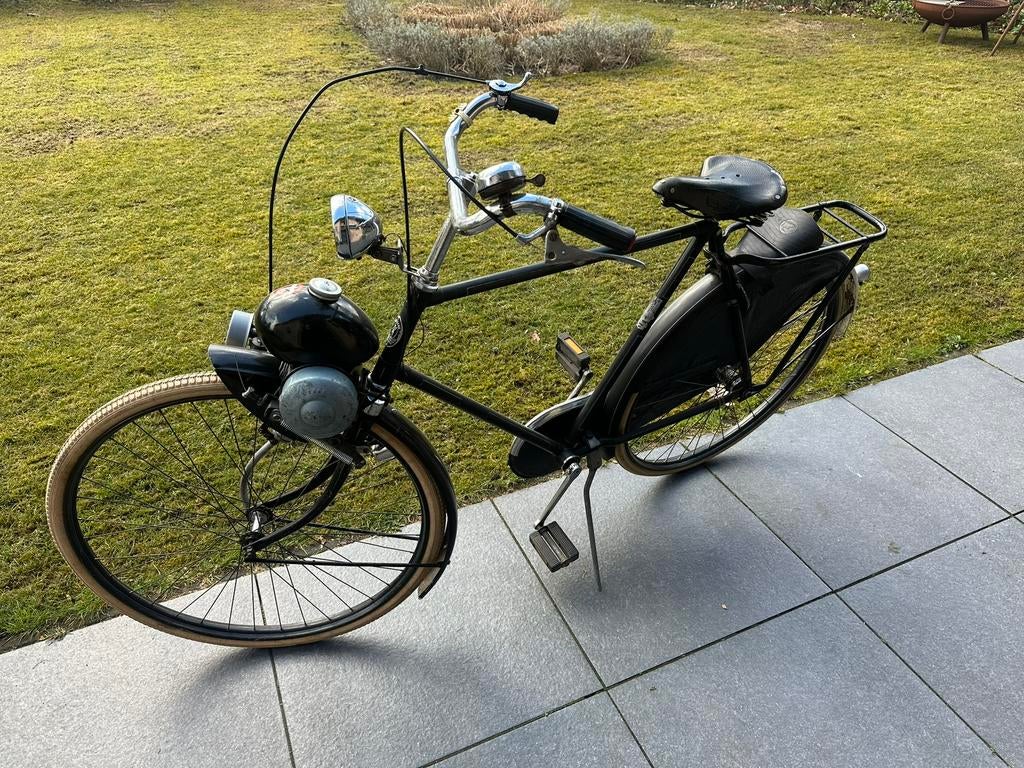 Berini M13 eitje op oude Germaan herenfiets, 59 cm of meer, Ophalen