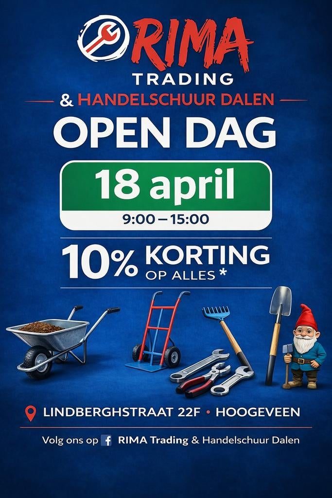 Opendag 18 april!, Ophalen, ., Nieuw, .