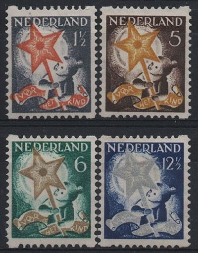 Roltanding R 98 - 101  ONGEBRUIKT, Ophalen of Verzenden, T/m 1940, Postfris