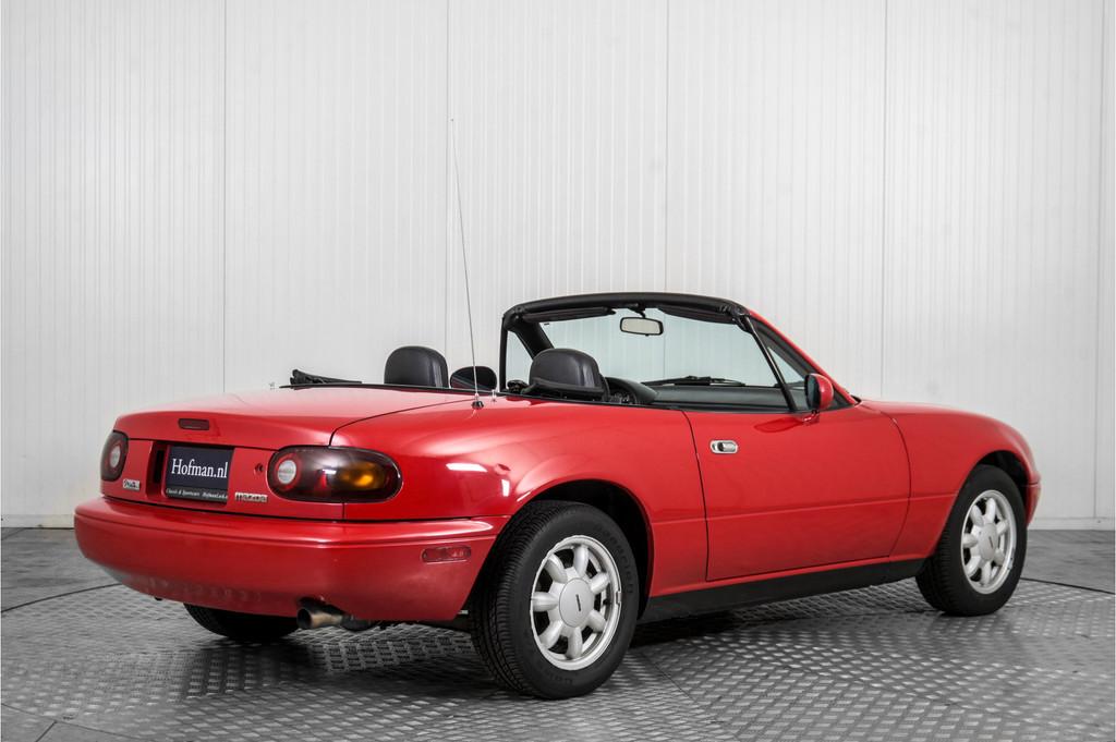 Mazda MX-5 Miata 1.6i-16V Uniek, 61000 miles. (bj 1992), Achterwielaandrijving, Gebruikt, 4 cilinders, Cabriolet