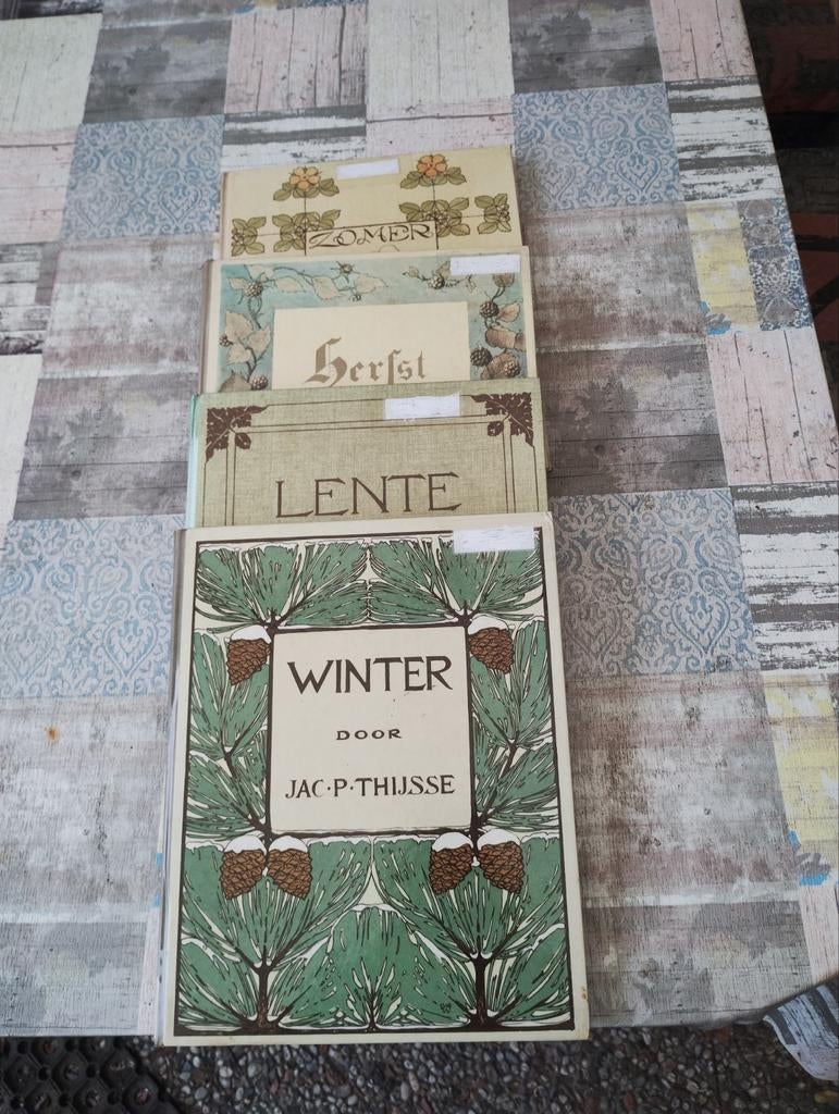 Thijsse Jac.P: 4 seizoenen: lente, zomer, herfst. Winter, Ophalen of Verzenden, Zo goed als nieuw, Natuur algemeen