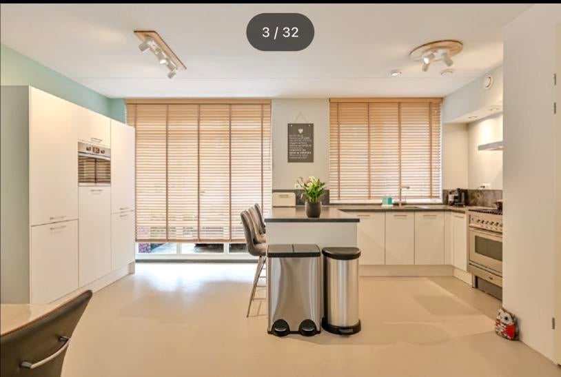 Complete keuken met schiereiland & diverse apparatuur, Huis en Inrichting, Keuken | Complete keukens, Ophalen, Gebruikt, Overige materialen