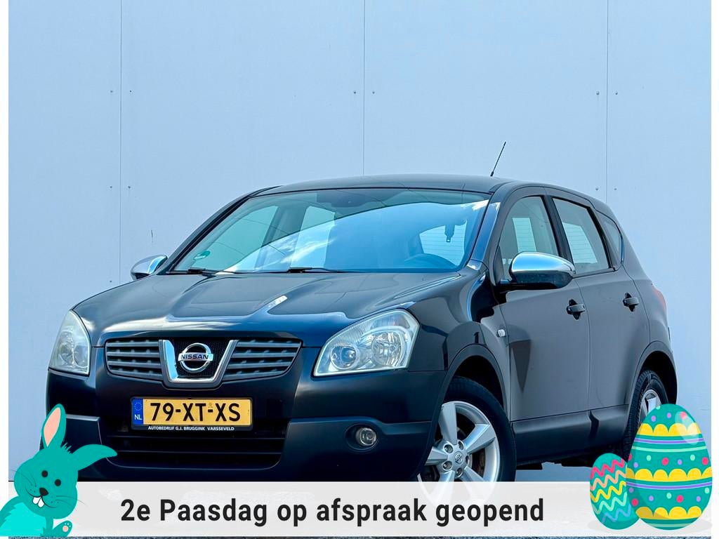 Nissan Qashqai 2.0 dCi Tekna Pack 4WD | Automaat |, Auto's, Stof, 4 cilinders, Zwart, Origineel Nederlands