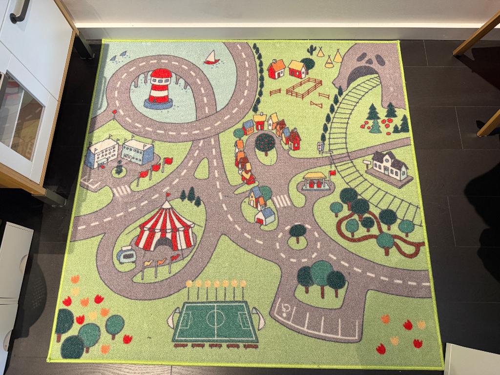 IKEA kind vloerkleed, Ophalen, Gebruikt