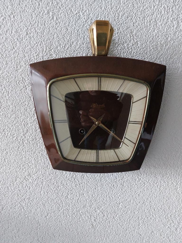 Hermle wandklokje met slagwerk.., Antiek en Kunst, Ophalen