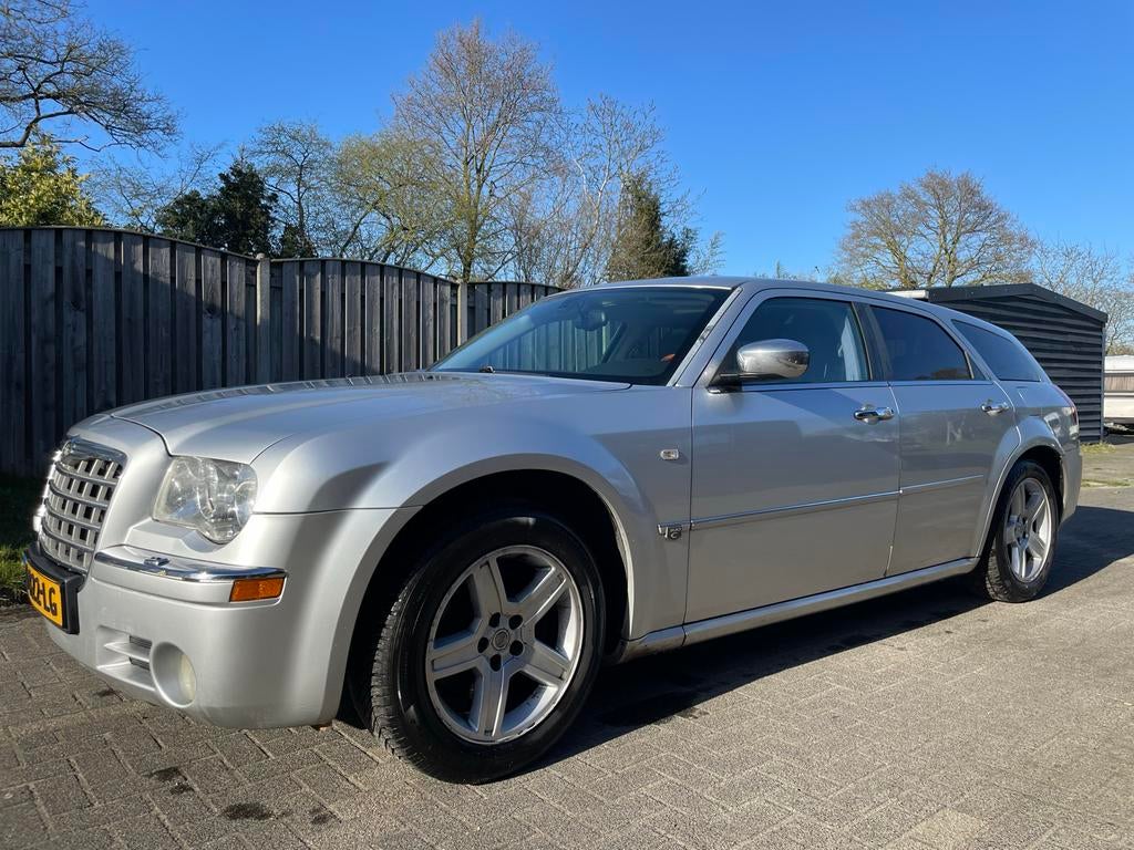 Chrysler 300C touring V6 2005 Trekhaak, Automaat, 1760 kg, Leder, Stationwagon