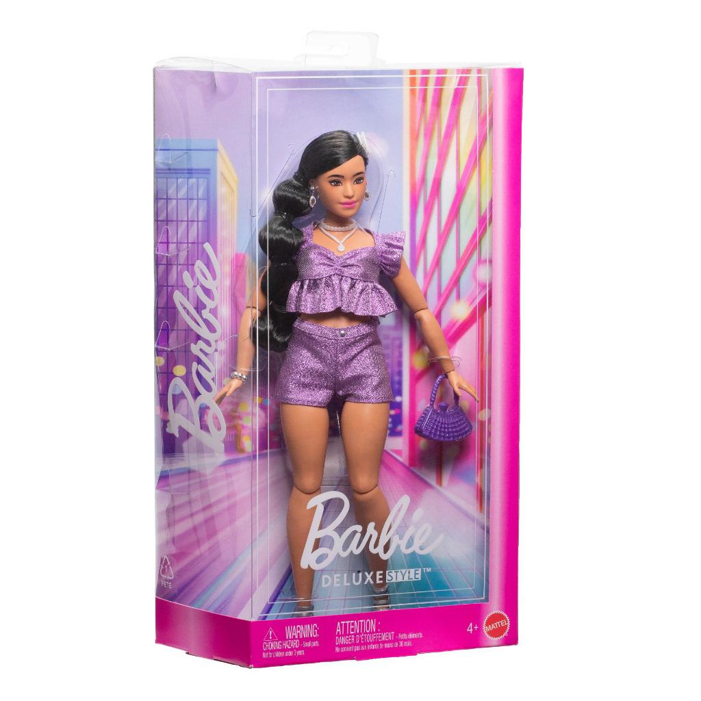 Barbie: Deluxe Style Pop: Metallic Paars, Barbie, ., Nieuw, Ophalen of Verzenden