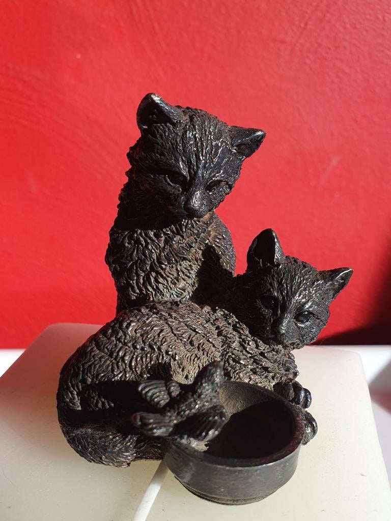 Sterling Zilveren Beeld met keurmerk, Ophalen, Zo goed als nieuw, Dier