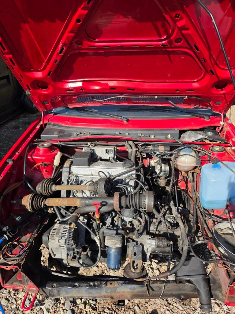 VW Golf 2 2.0 GTI Motorblok met toebehoren (1996), Auto-onderdelen, Motor en Toebehoren, Ophalen, Gebruikt, Volkswagen