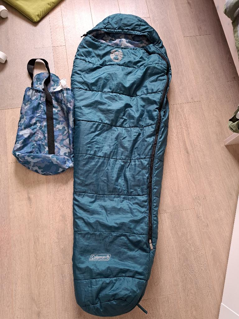 Coleman mummyslaapzak kind, Caravans en Kamperen, Slaapzakken, Ophalen of Verzenden, Gebruikt