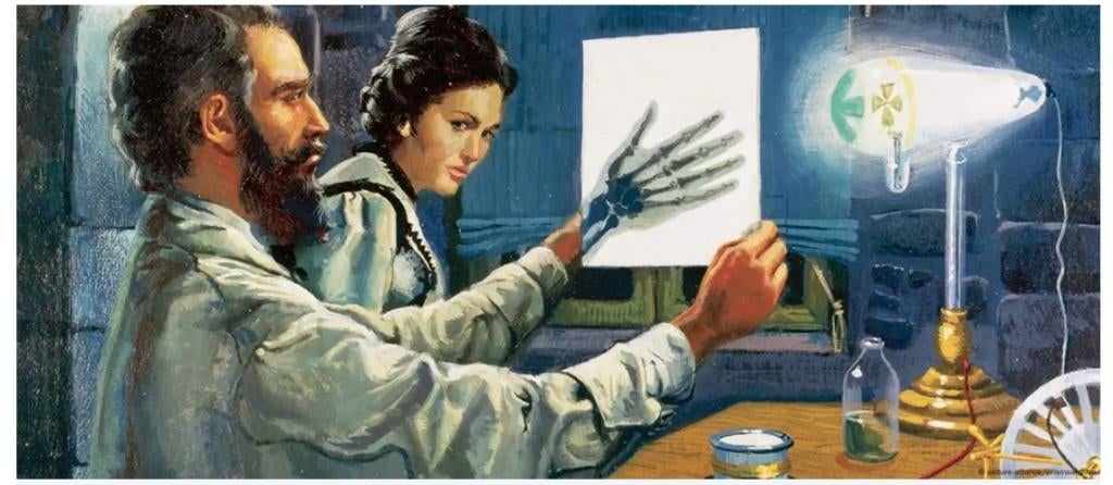 Duitsland DDR 5 Mark 1970 Röntgen FDC-, Verzenden, Duitsland