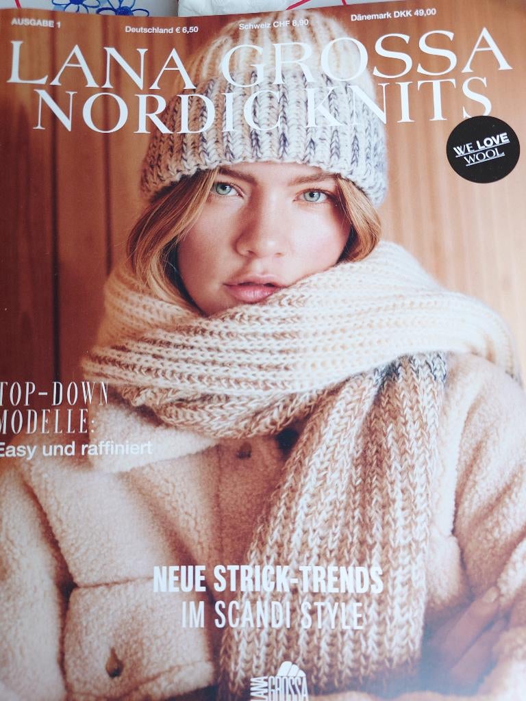 Lana Grossa Nordic Knits, Hobby en Vrije tijd, Ophalen of Verzenden, Zo goed als nieuw, Haken, Patroon of Boek