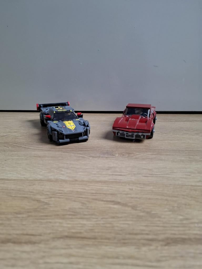 Lego Speed Champions Chevrolet Corvette C8.R & 1968, Ophalen of Verzenden