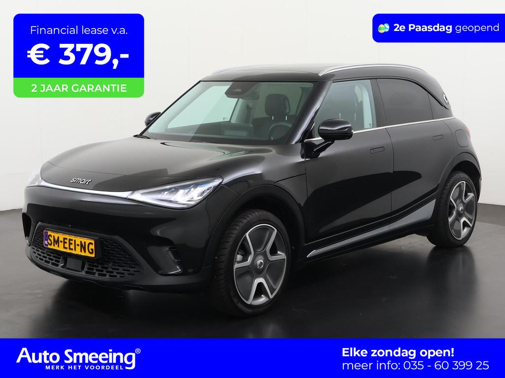 smart #1 Pro 49 kWh | SOH 100% | Panoramadak | Zondag Open!, Auto's, Smart, Automaat, 12 maanden, Achterwielaandrijving, 310 km