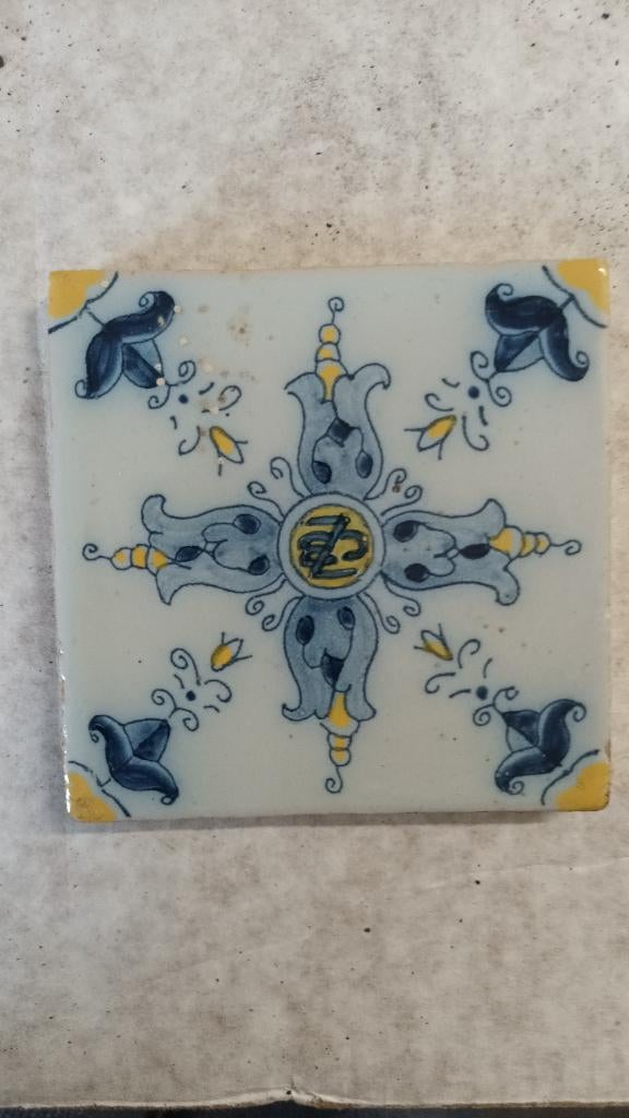 tegeltje, Antiek en Kunst, Antiek | Wandborden en Tegels, Ophalen of Verzenden