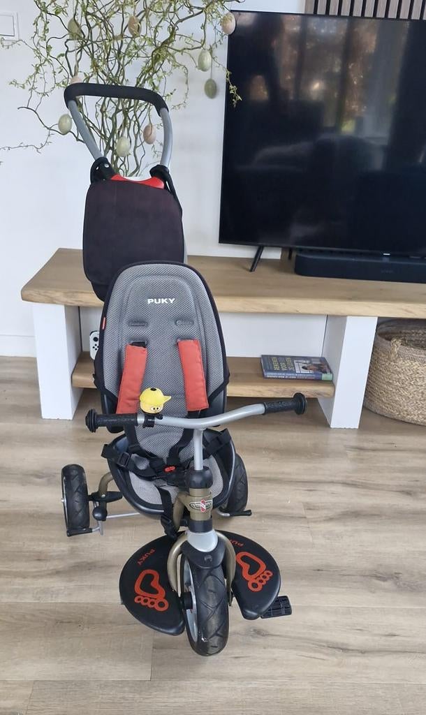 Puky driewieler met duwstang, Fietsen en Brommers, Fietsen | Driewielers, Ophalen