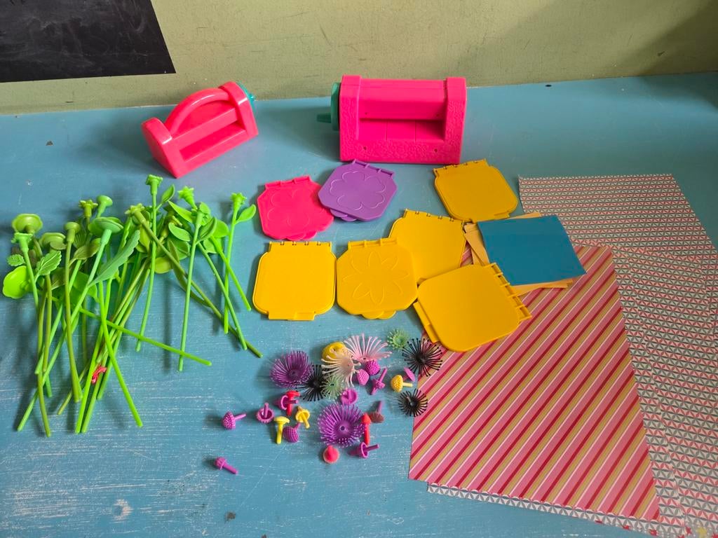 bloemen pracht, Ophalen of Verzenden, Gebruikt, Knutselen