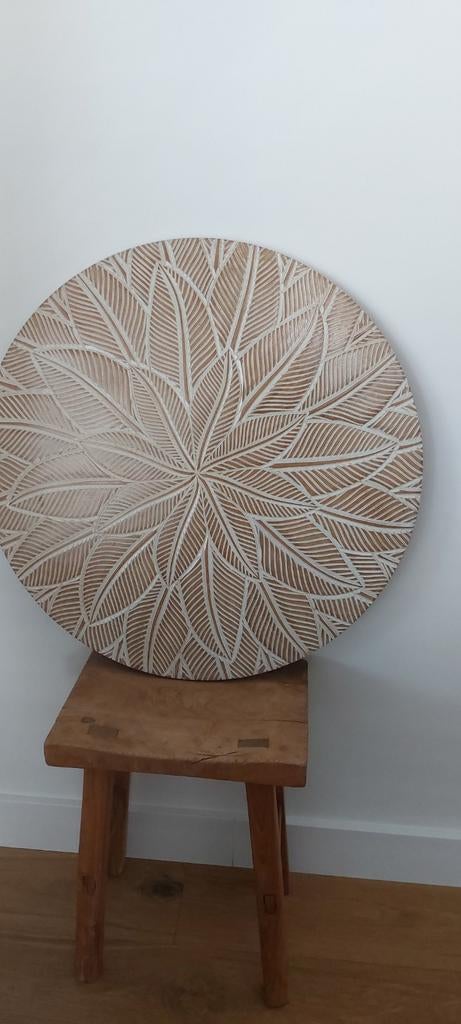 Wandbord hout Flore nieuw, Ophalen of Verzenden, Nieuw