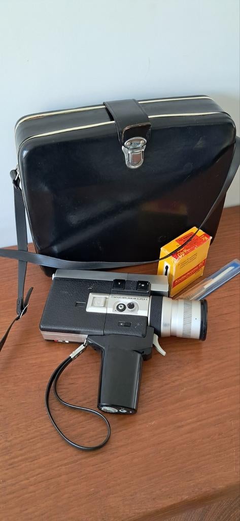 Canon auto zoom 518 super 8 camera, Ophalen of Verzenden, 8mm, Camera