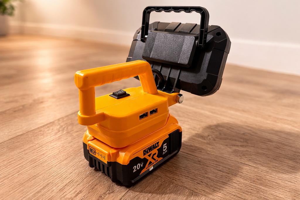 Krachtige 90W LED werklamp – DeWalt compatibel – 35 LED’s, Ophalen of Verzenden, Nieuw