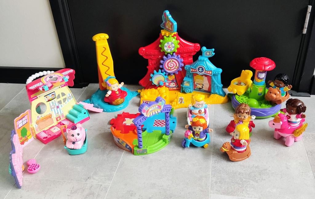 VTech vrolijke vriendjes kermis met uitbreiding., Ophalen of Verzenden, Overige typen