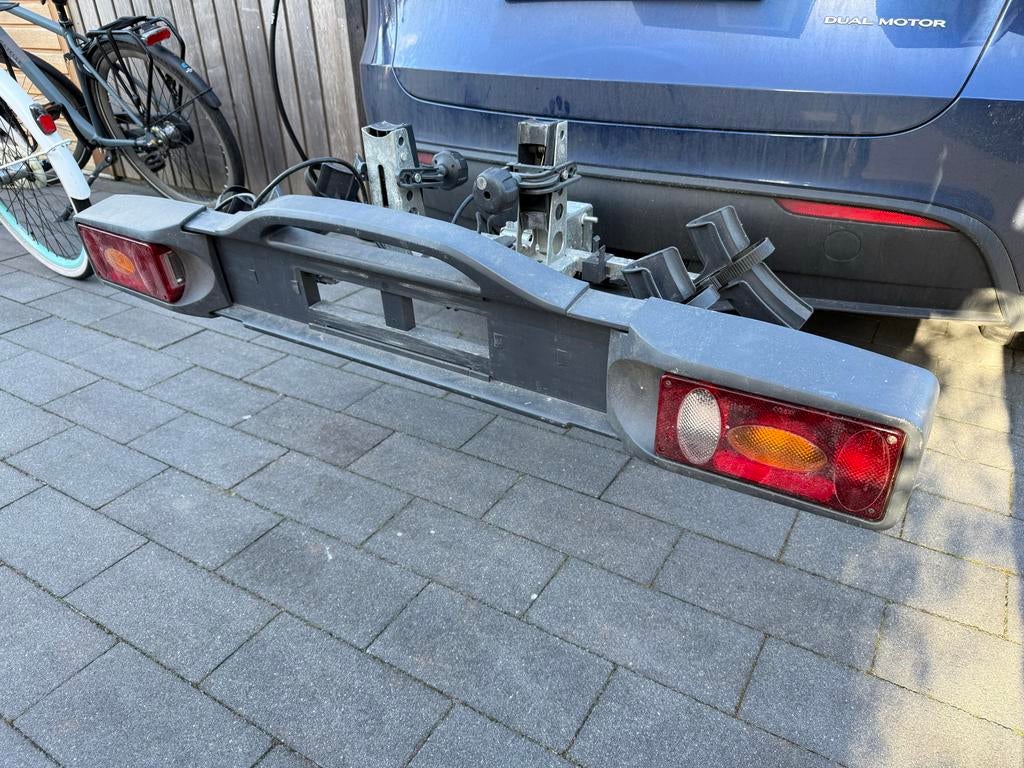 Twinny Load fietsendrager - Gebruikt, goed functionerend, Auto diversen, Fietsendragers, Ophalen, 2 fietsen, Gebruikt, Trekhaakdrager