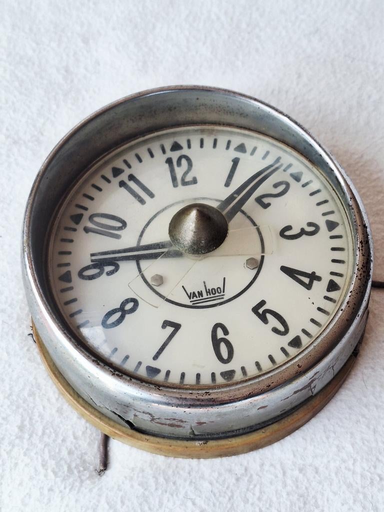 Van Hool vintage autobus klok, Verzamelen, Merken en Reclamevoorwerpen, Ophalen of Verzenden