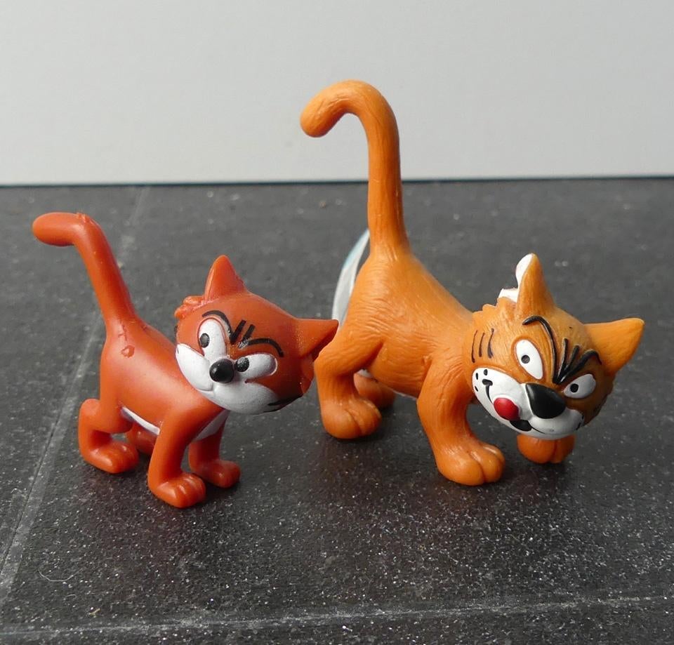 Azraël beeldjes Smurfen poezenbeeldjes kunststof Schleich AH, Verzamelen, Ophalen of Verzenden, Zo goed als nieuw, Azraël, Poppetje, Figuurtje of Knuffel