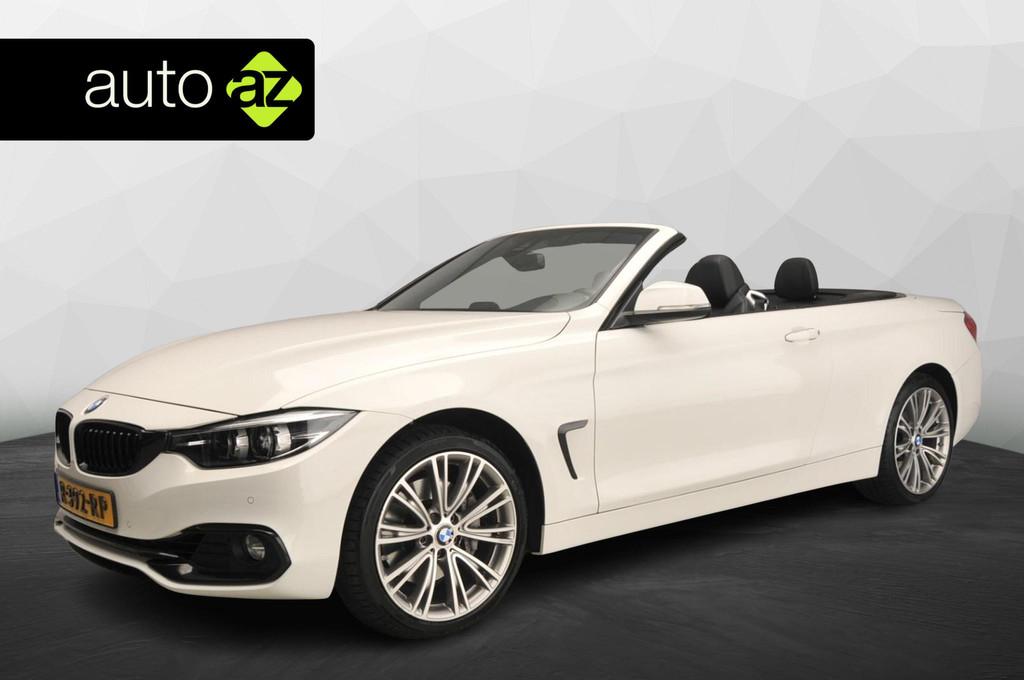 BMW 4 Serie Cabrio 440i xDrive Leder / Sportstoelen / Camera, Auto's, BMW, Automaat, Stof, 4-Serie, Cabriolet