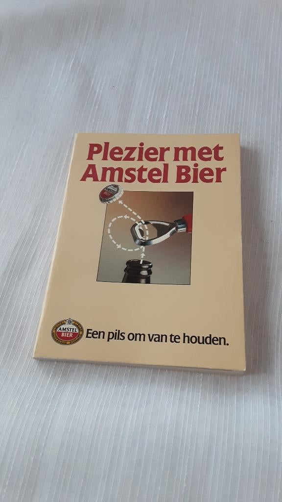 AMSTEL bier boekje, Ophalen of Verzenden, Zo goed als nieuw, Overige typen, Amstel