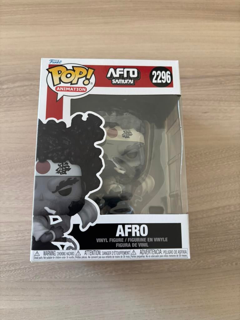 Afro Samurai 2296 Funko Pop! Animation Vinyl Figure, Funko Europe, Ophalen of Verzenden, Zo goed als nieuw, 4th floor, 1 Queen Caroline St, London W6 9YN, Verenigd Koninkrijk