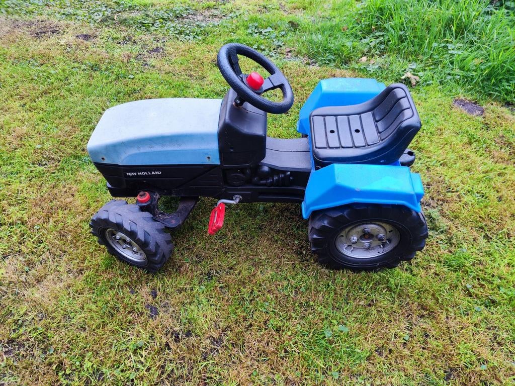 New Holland trap tractor voor kinderen., Ophalen, Gebruikt, Trapvoertuig