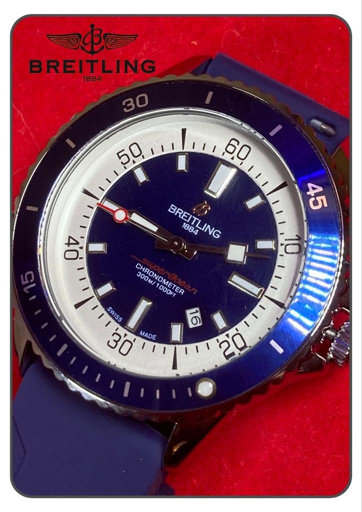 BRT SuperOcean ZWEVENDE WIJZER blue dial, Overige merken, Blauw, Nieuw, Ophalen of Verzenden