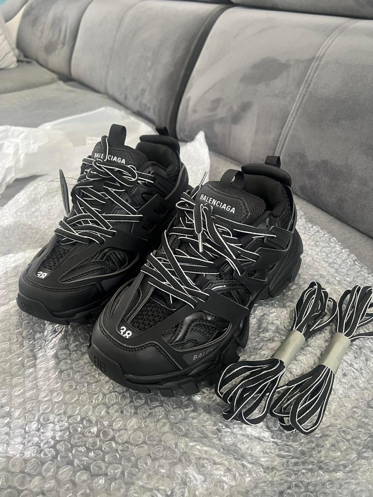 Balenciaga track zwart, Kleding | Heren, Schoenen, Zwart, Nieuw, Ophalen of Verzenden, Sneakers of Gympen