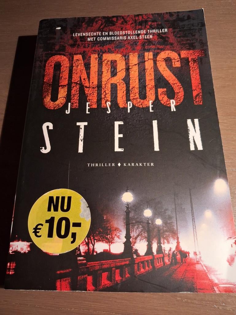 Onrust - Jesper Stein (Thriller), Ophalen of Verzenden, Gelezen, Jesper Stein, Scandinavië