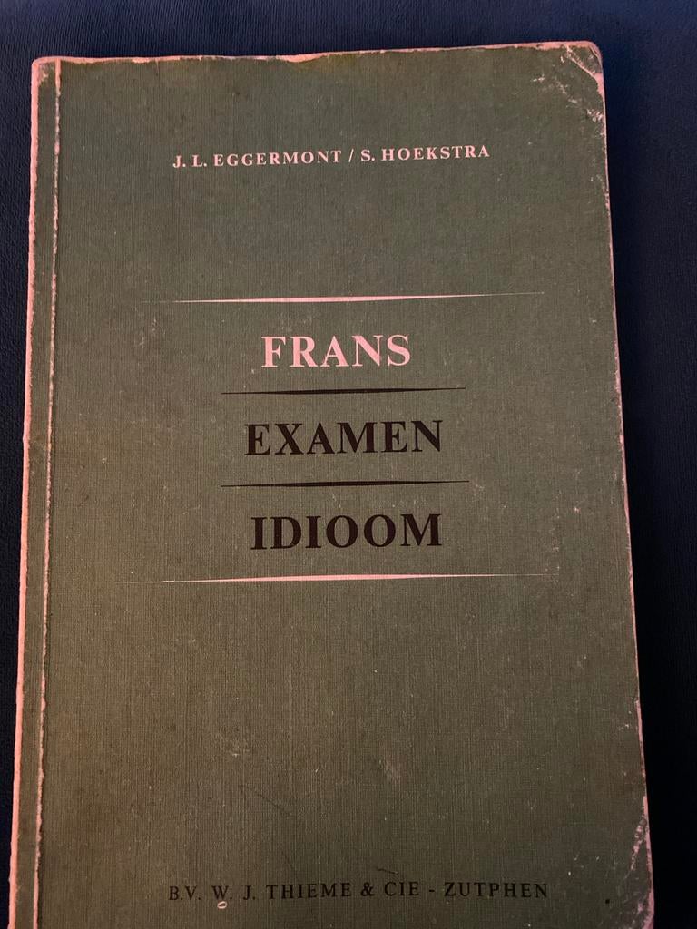 Frans Examen Idioom - J.L. Eggermont / S. Hoekstra, Boeken, Ophalen of Verzenden, Gelezen, Non-fictie