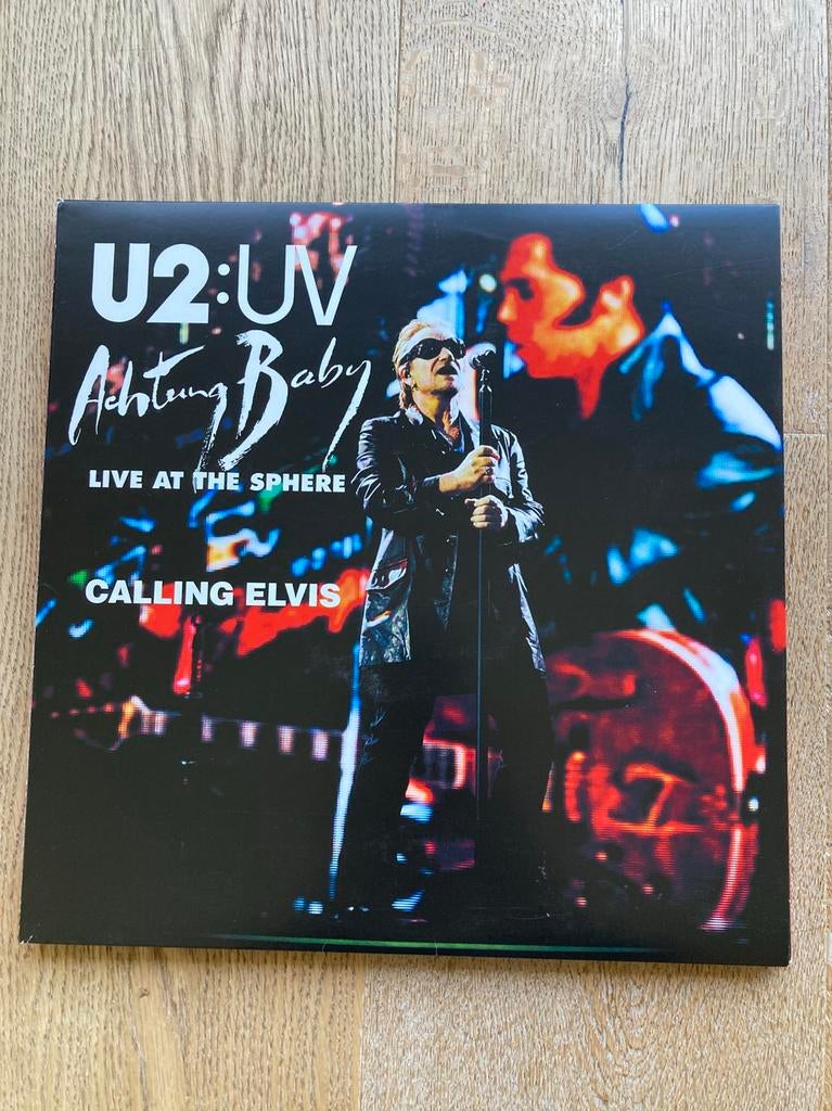 U2 Auchtung Baby live at the Sphere, Ophalen of Verzenden, Zo goed als nieuw, Overige formaten, Poprock