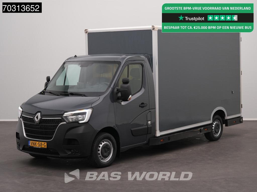 Renault Master 150PK Luchtvering Automaat Bakwagen LED Airco, Automaat, 2443 kg, Stof, Gebruikt