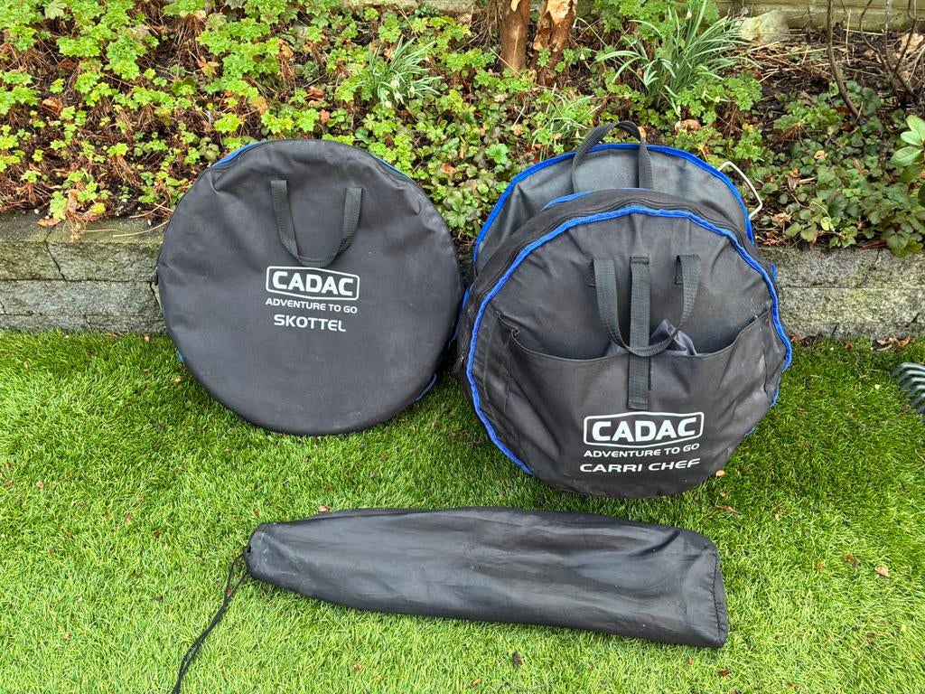 Cadac carri chef, Ophalen, Gebruikt