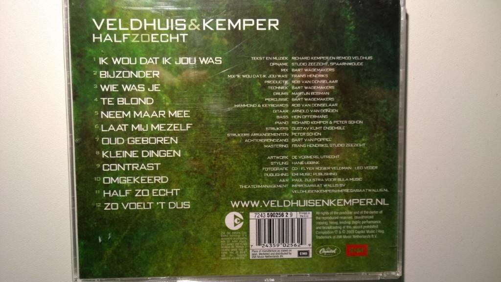Veldhuis & Kemper - Half Zo Echt, Ophalen of Verzenden, Zo goed als nieuw, Pop